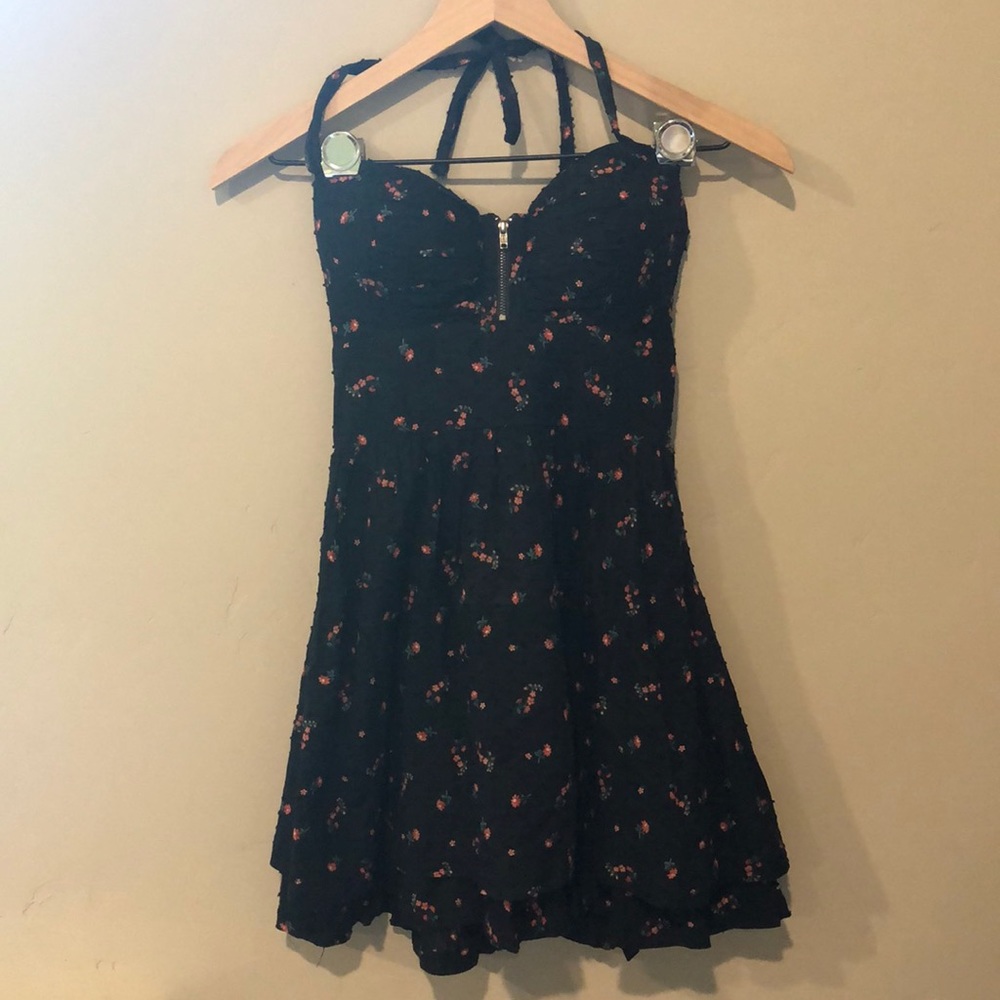 Guess Little Black Flower Dress